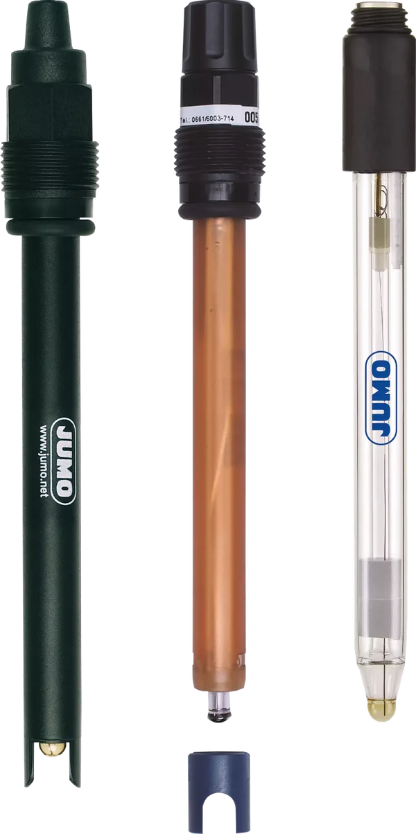 JUMO ecoLine/JUMO BlackLine pH - pH-Einstabmesskette mit Glas- oder Kunststoffschaft